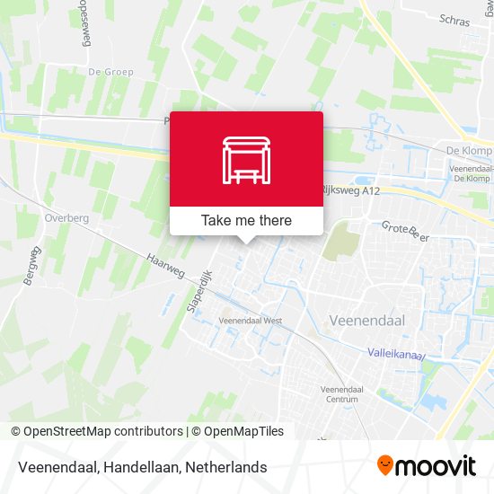 Veenendaal, Handellaan map