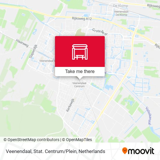 Veenendaal, Stat. Centrum / Plein map