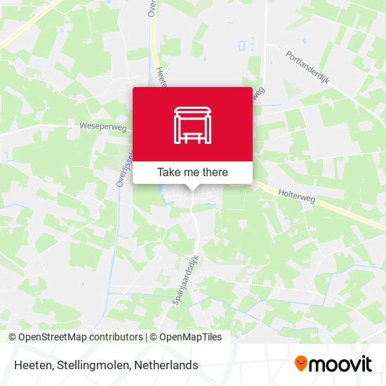 Heeten, Stellingmolen map