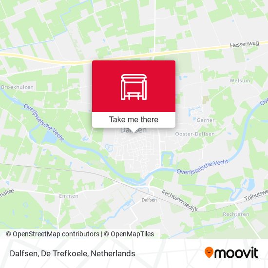 Dalfsen, De Trefkoele map