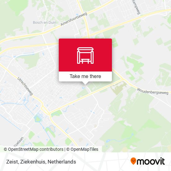 Zeist, Ziekenhuis map