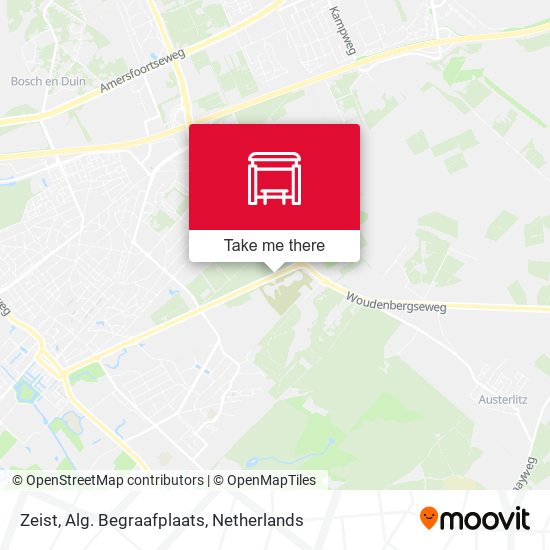 Zeist, Alg. Begraafplaats map