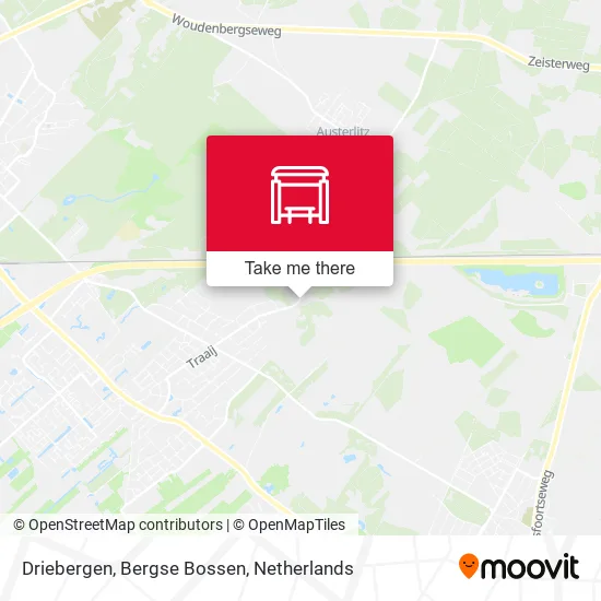 Driebergen, Bergse Bossen map