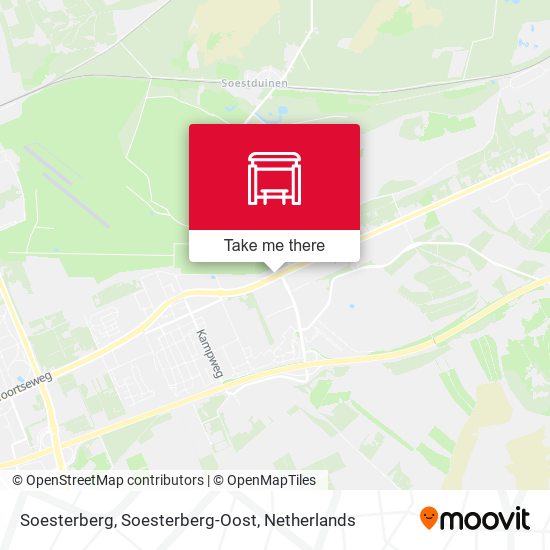 Soesterberg, Soesterberg-Oost map