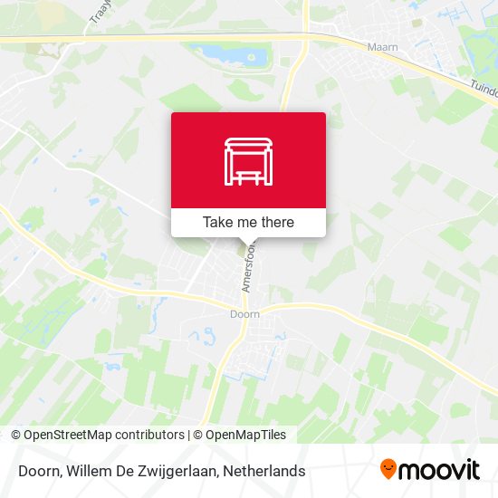 Doorn, Willem De Zwijgerlaan map