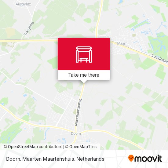 Doorn, Maarten Maartenshuis map