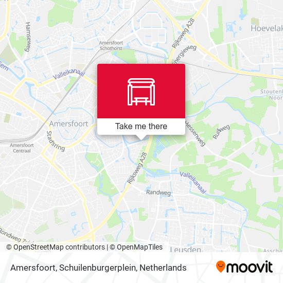 Amersfoort, Schuilenburgerplein Karte