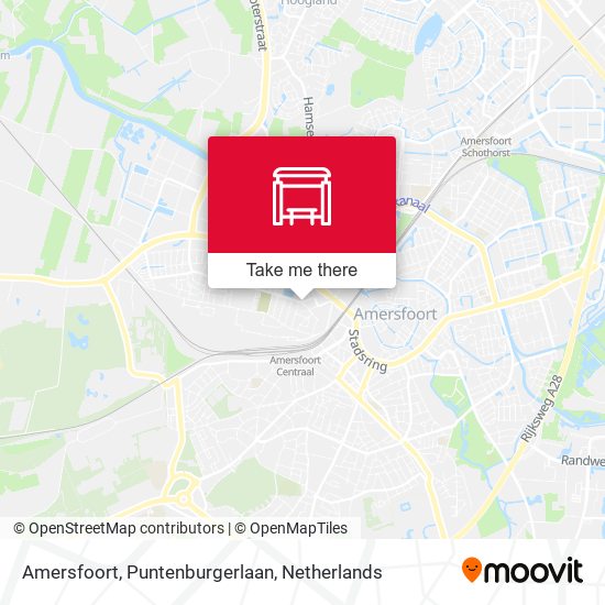 Amersfoort, Puntenburgerlaan map