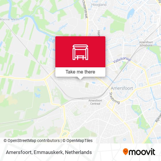 Amersfoort, Emmauskerk Karte