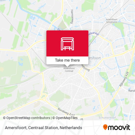 Amersfoort, Centraal Station Karte
