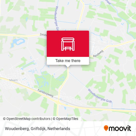 Woudenberg, Griftdijk map