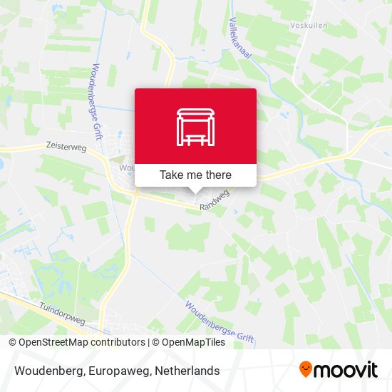 Woudenberg, Europaweg map