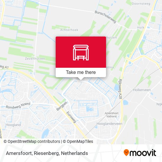 Amersfoort, Riesenberg map