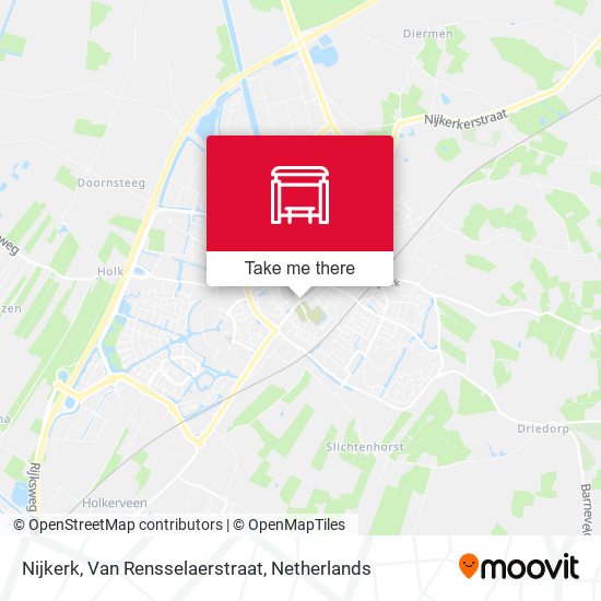 Nijkerk, Van Rensselaerstraat map