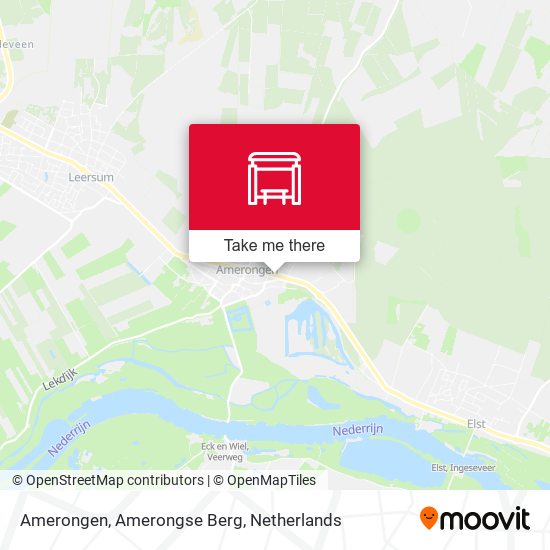 Amerongen, Amerongse Berg Karte