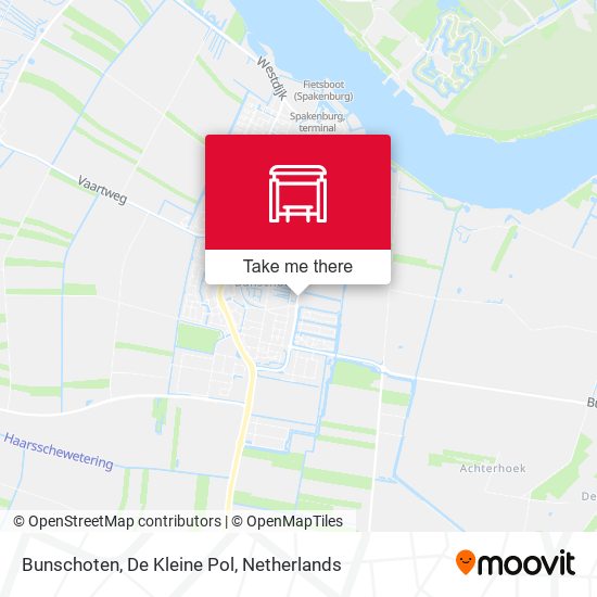 Bunschoten, De Kleine Pol map