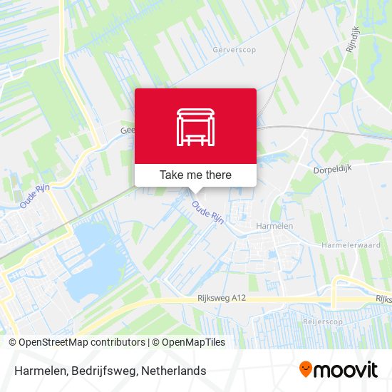 Harmelen, Bedrijfsweg map