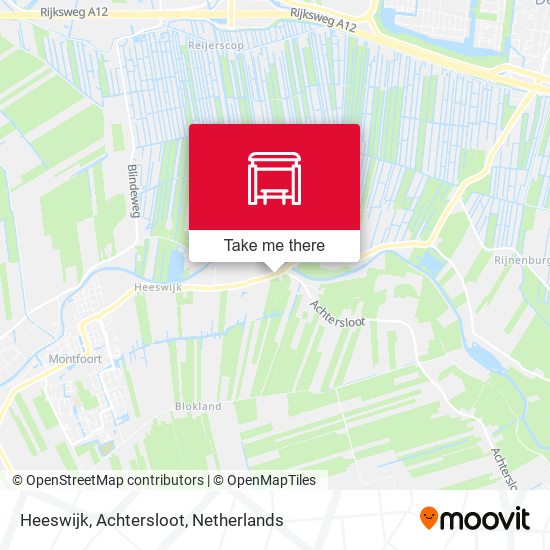 Heeswijk, Achtersloot map