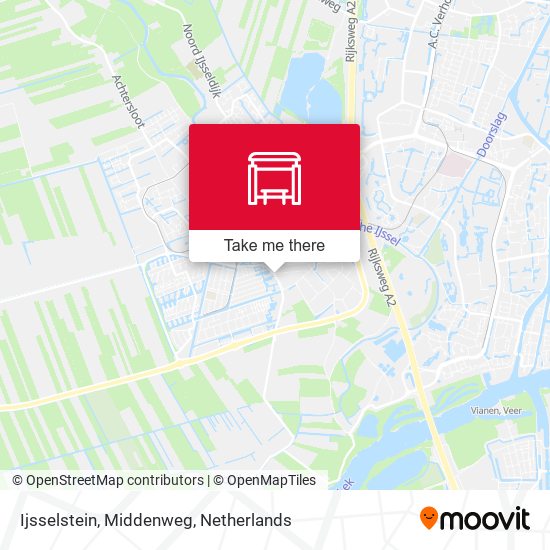 Ijsselstein, Middenweg map