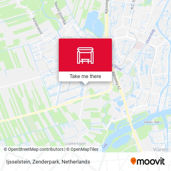 Ijsselstein, Zenderpark map