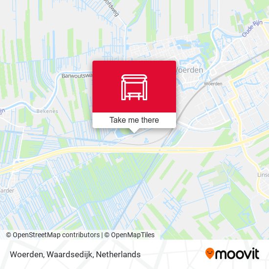 Woerden, Waardsedijk map