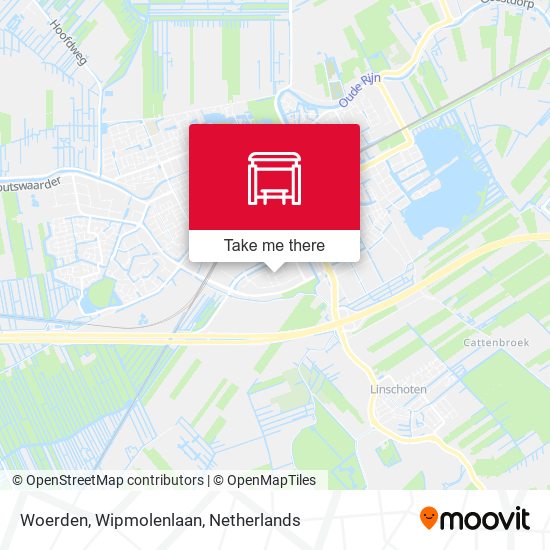 Woerden, Wipmolenlaan map