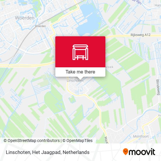 Linschoten, Het Jaagpad map