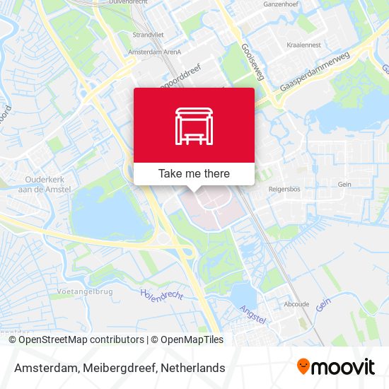 Amsterdam, Meibergdreef map