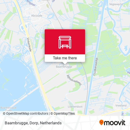 Baambrugge, Dorp map