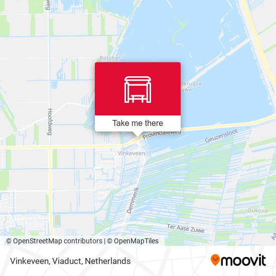Vinkeveen, Viaduct map