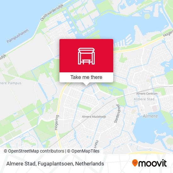 Almere Stad, Fugaplantsoen map