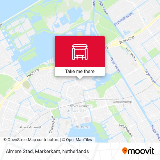 Almere Stad, Markerkant map