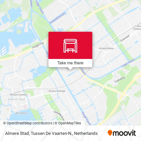 Almere Stad, Tussen De Vaarten-N. map