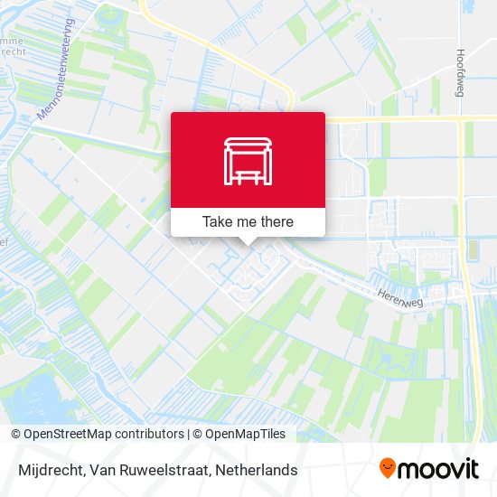 Mijdrecht, Van Ruweelstraat map