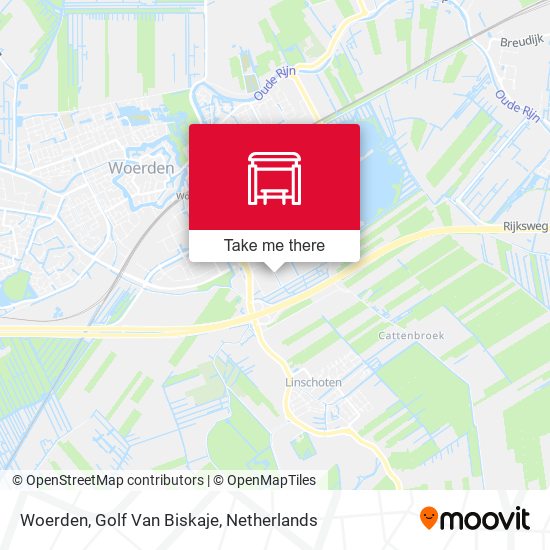 Woerden, Golf Van Biskaje map