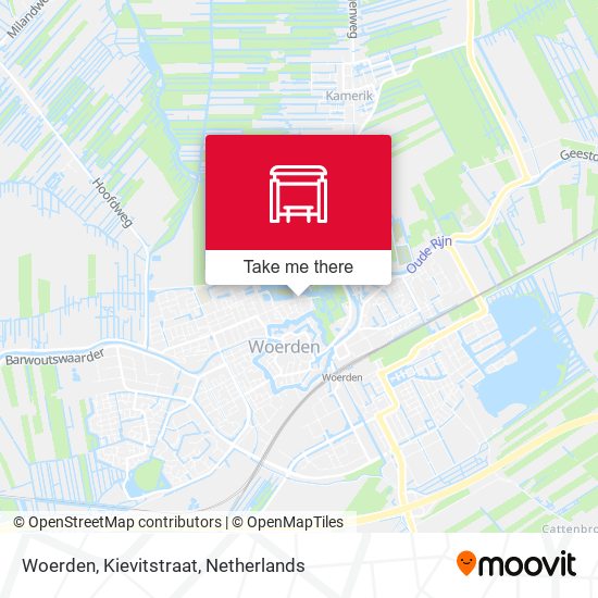 Woerden, Kievitstraat map