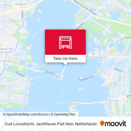 Oud-Loosdrecht, Jachthaven Piet Hein map