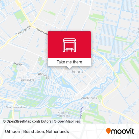 Uithoorn, Busstation map