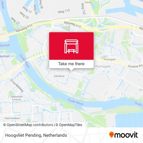 Hoogvliet Pending map