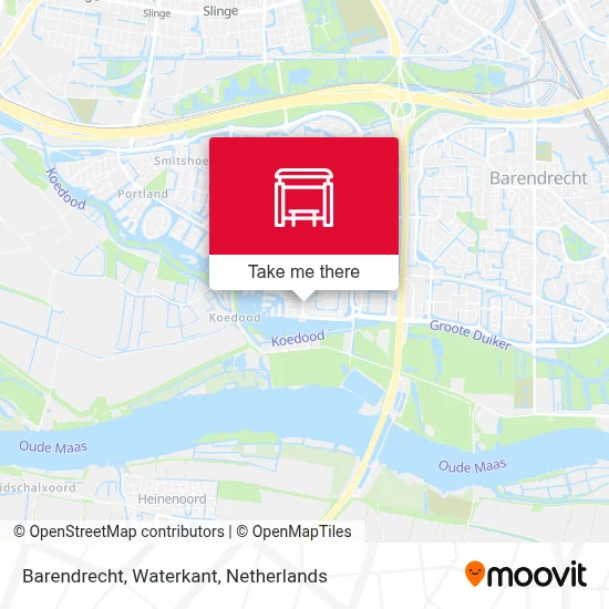 Barendrecht, Waterkant map