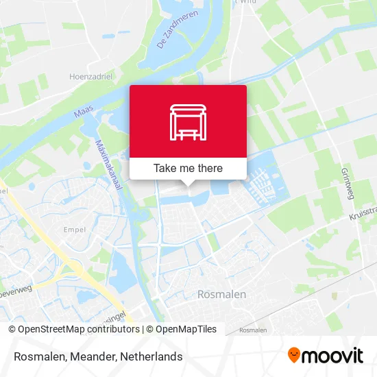 Rosmalen, Meander map