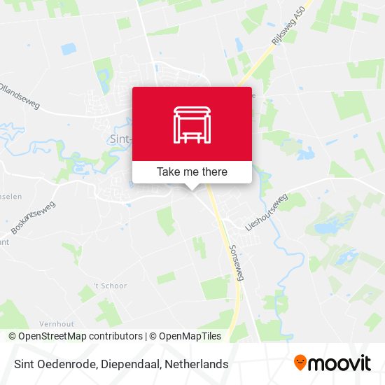Sint Oedenrode, Diependaal map