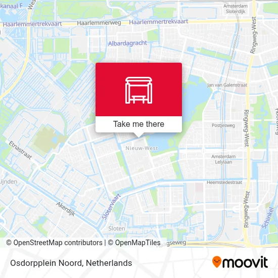 Osdorpplein Noord map