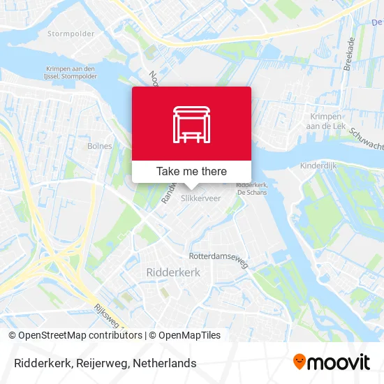 Ridderkerk, Reijerweg map