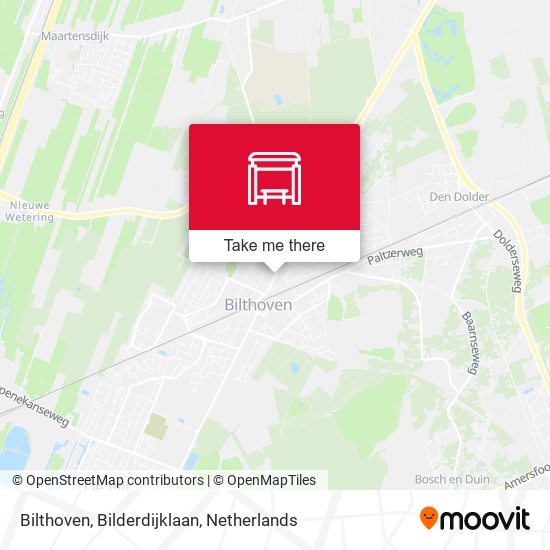 Bilthoven, Bilderdijklaan map
