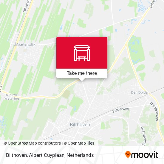 Bilthoven, Albert Cuyplaan map