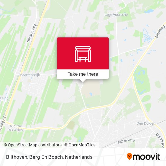 Bilthoven, Berg En Bosch map