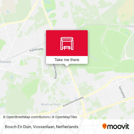 Bosch En Duin, Vossenlaan map