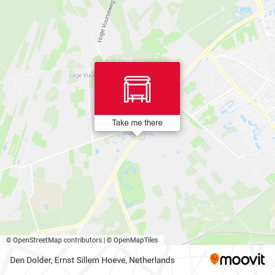 Den Dolder, Ernst Sillem Hoeve map