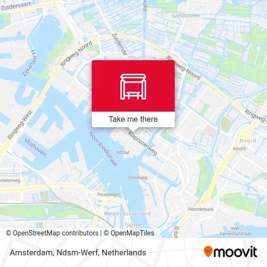 Amsterdam, Ndsm-Werf map